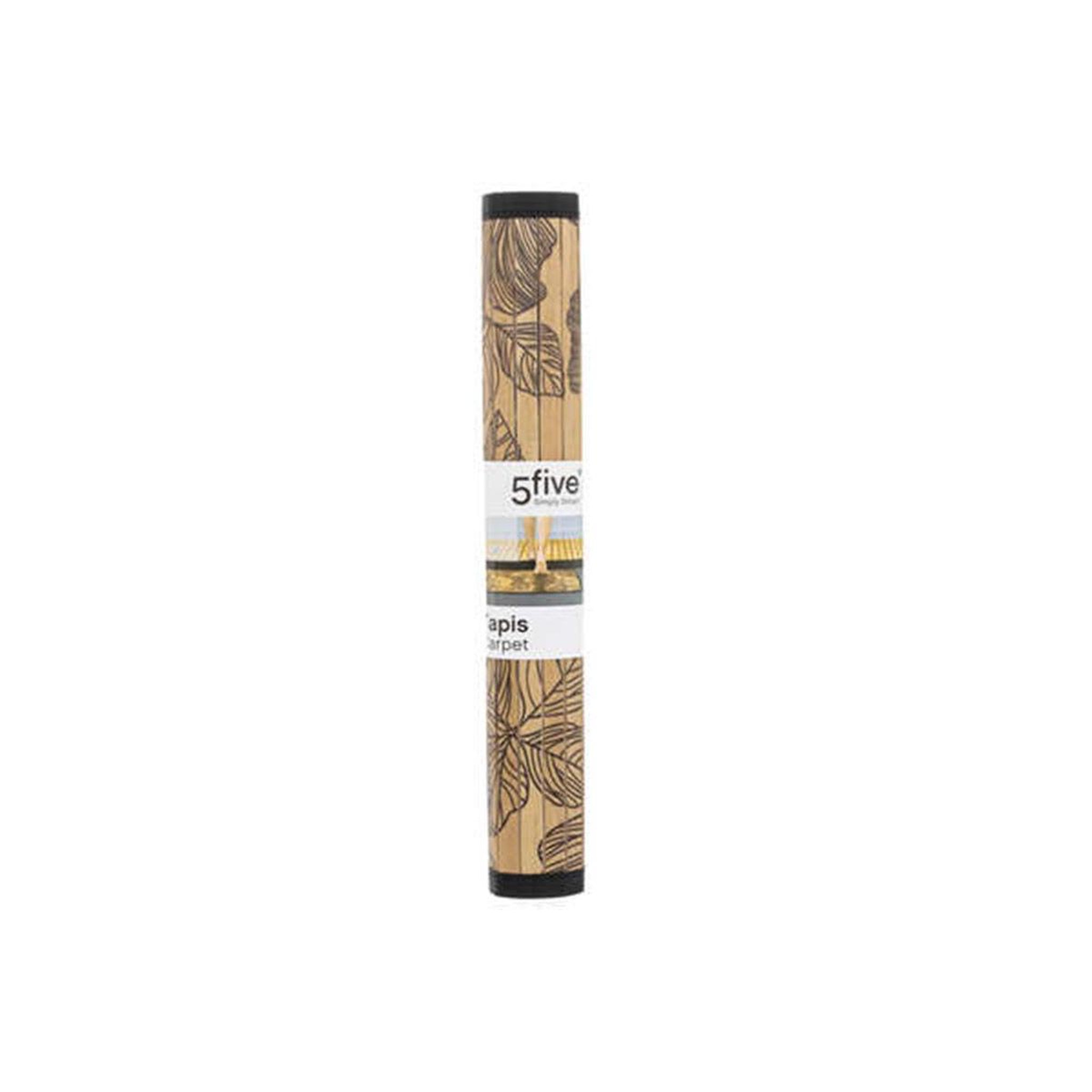Voir la diapositive 4 : FIVE Tapis de salle de bain  blackflora  50x80cm beige