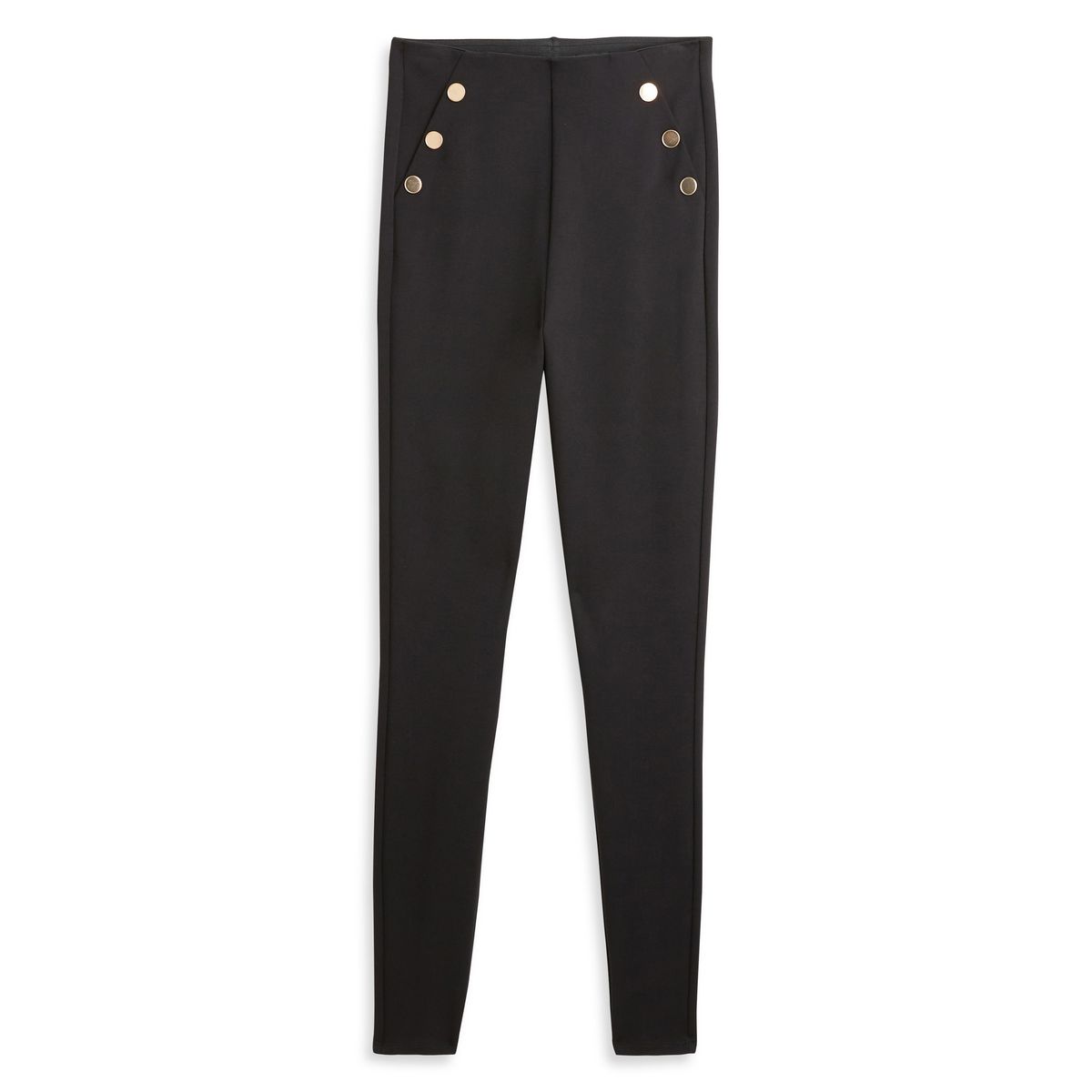 INEXTENSO Pantalon noir femme