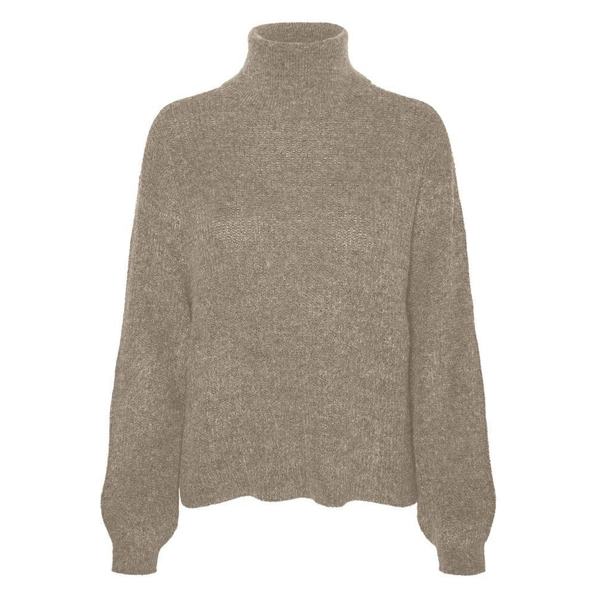 Vero Moda Pull Beige Femme Vero Moda Mili
