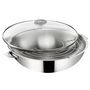 Voir la diapositive 1 : Lagostina Wok 30cm avec couvercle en verre - 12138042230