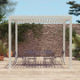 Voir la diapositive 2 : SWEEEK Pergola bioclimatique aluminium lames orientables 3x3m V2 Triomphe
