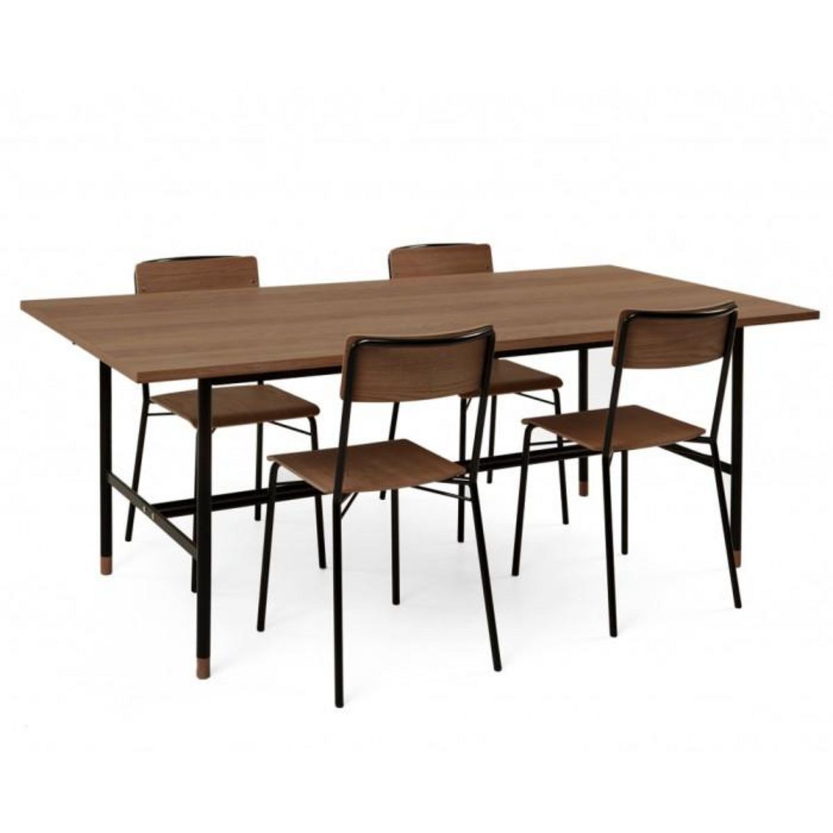 Paris Prix Table de Repas Design  Jugend  200cm Noyer