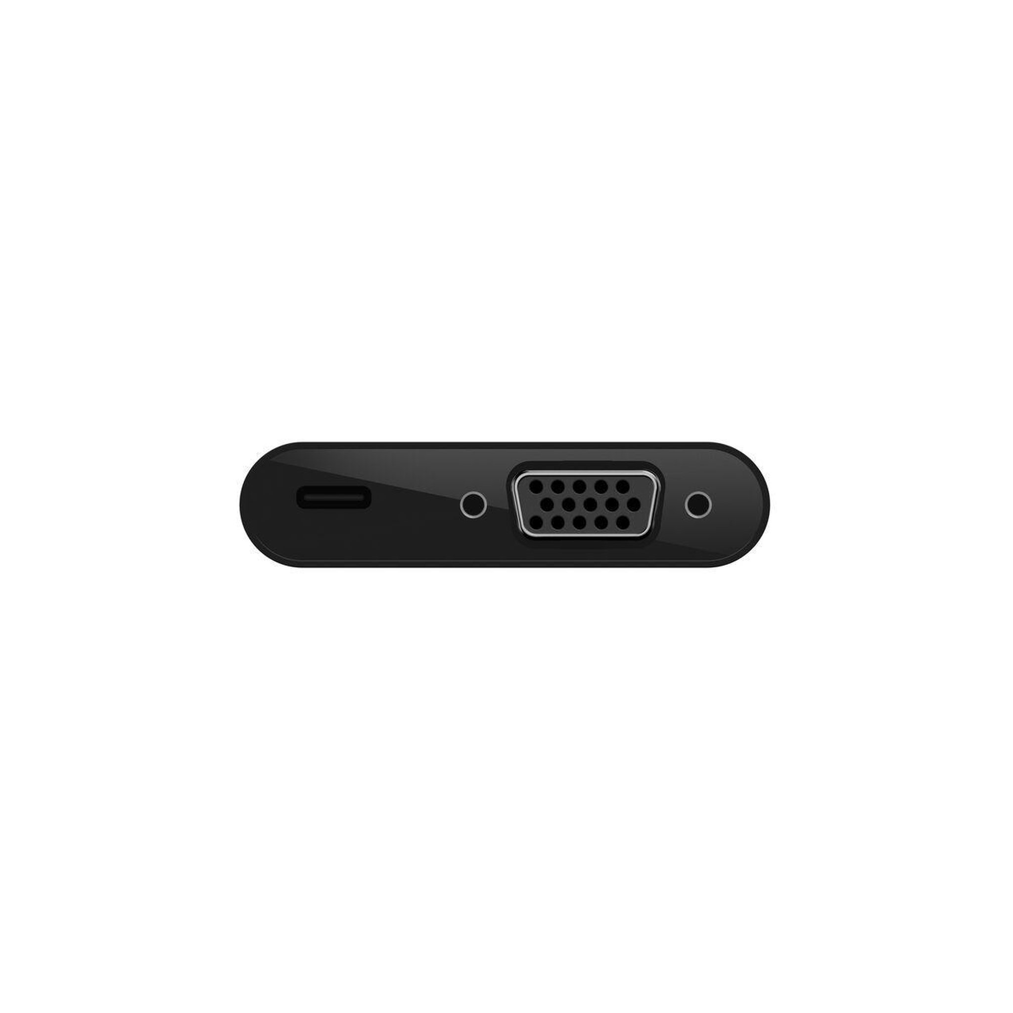 Voir la diapositive 2 : Belkin Adaptateur USB-C/VGA USB-C vers VGA 60W Noir