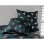 Voir la diapositive 3 : ATELIER DU COTON Parure housse de couette 100% coton 57 fils greek