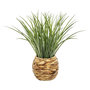 Voir la diapositive 1 : ATMOSPHERA Plante Artificielle & Pot  Herbes  46cm Naturel