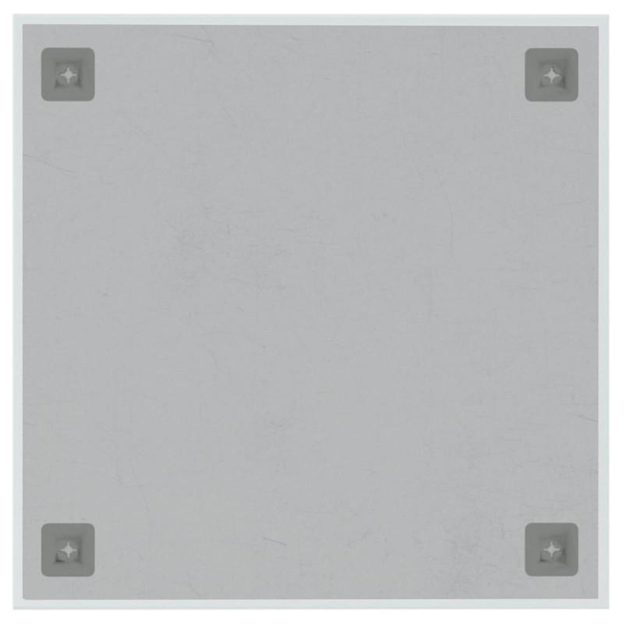 Voir la diapositive 4 : VIDAXL Tableau noir magnétique mural blanc 40x40 cm verre trempé