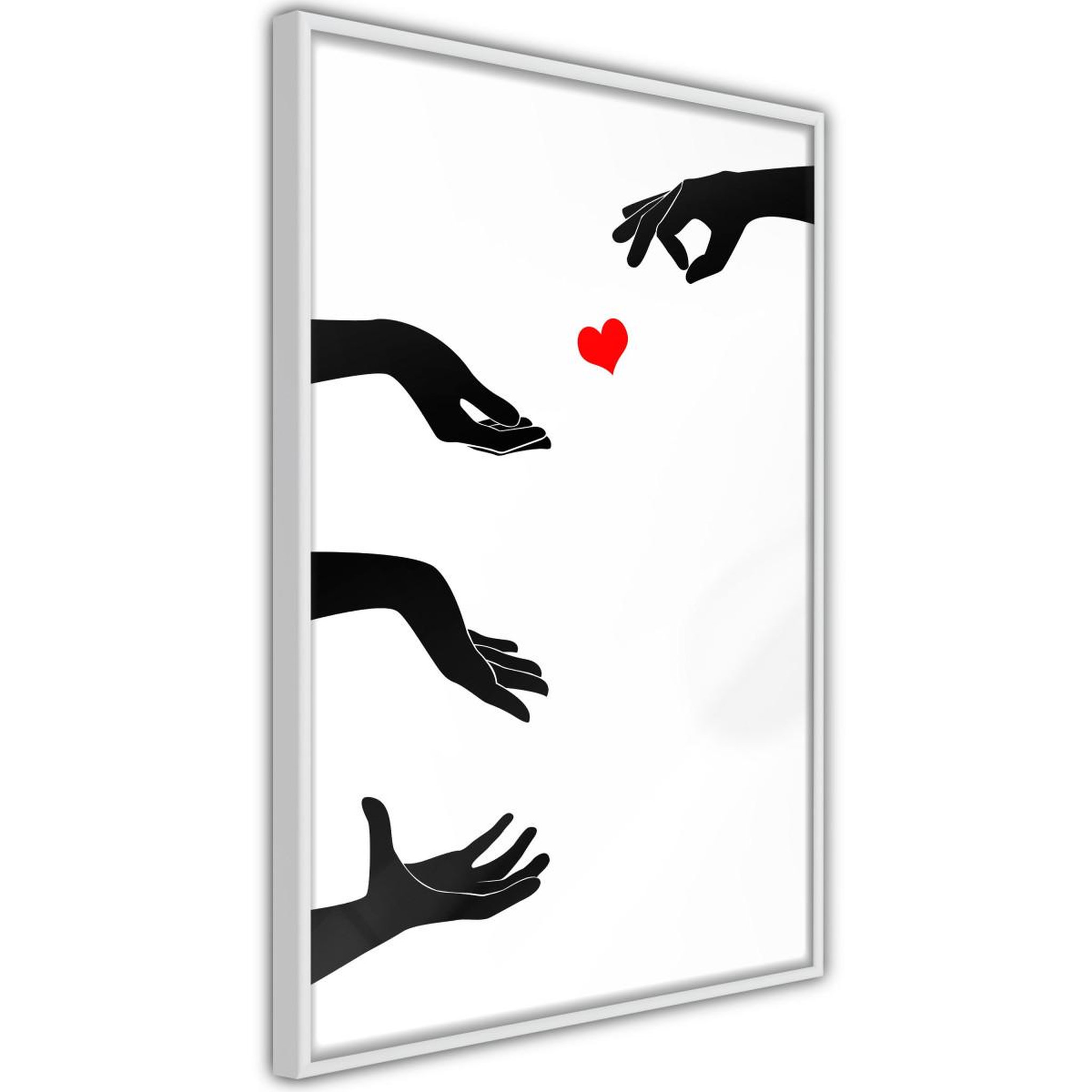Paris Prix Affiche murale encadrée  playing with love