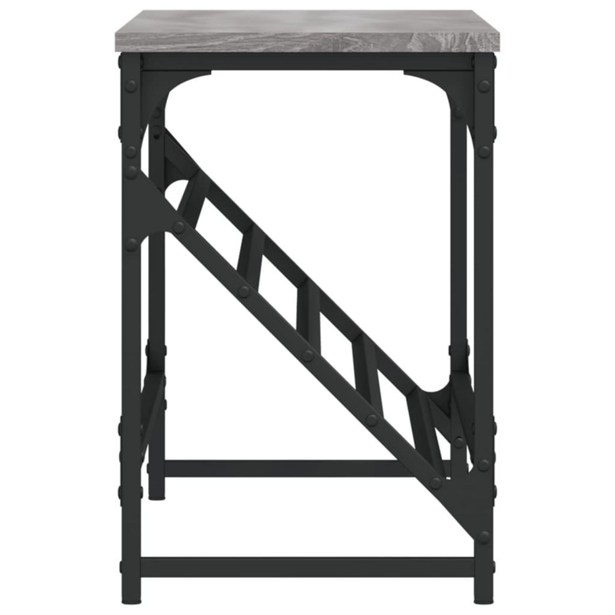 VIDAXL Etagere a chaussures sonoma gris 90x30x45 cm bois d'ingenierie