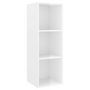 Voir la diapositive 5 : VIDAXL Ensemble de meubles TV 3 pcs Blanc brillant Bois d'ingenierie