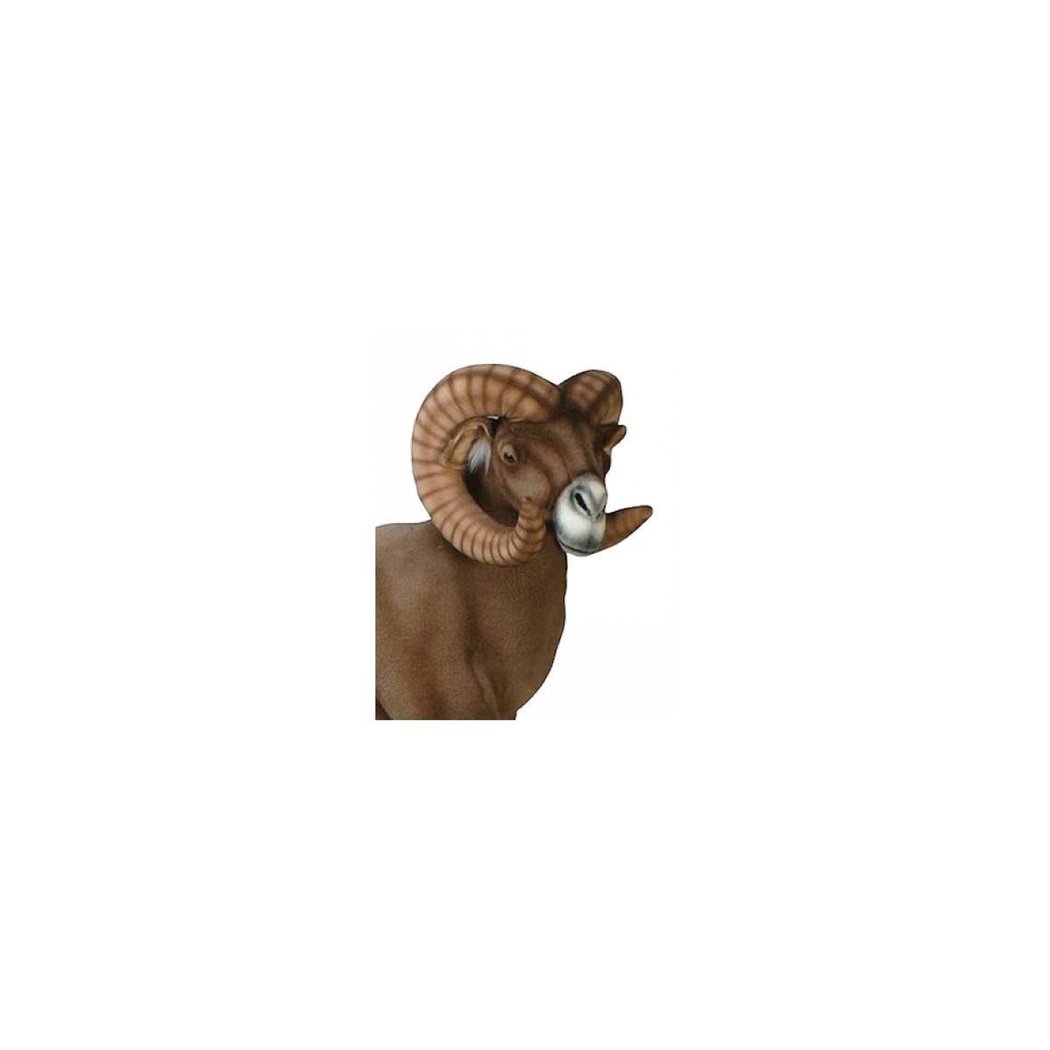 Voir la diapositive 2 : Hansa Hansa peluche geante bouquetin 100 cm h et 120 cm l
