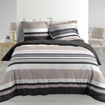 Paris Prix Parure de Lit 3 Pièces  Alban  240x220cm Naturel