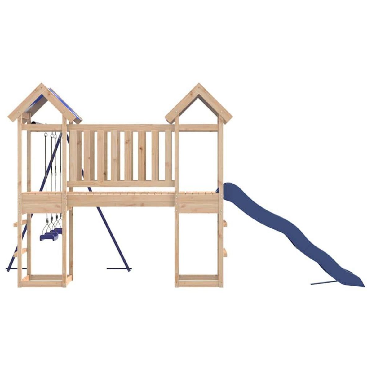 VIDAXL Aire de jeux d'exterieur bois de pin massif