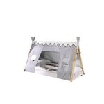 Paris Prix Pack - Lit Enfant & Textile  Tipi  90x200cm Blanc