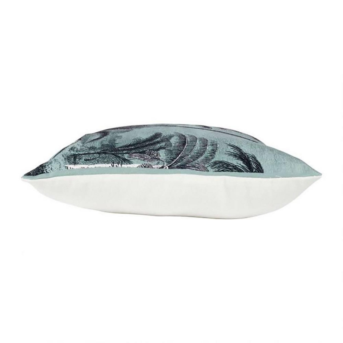 OSTARIA Housse de coussin 40x40 cm Gauguin verte