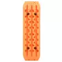 VIDAXL Planches de traction 2 pc Orange 106x30,5x7 cm Nylon