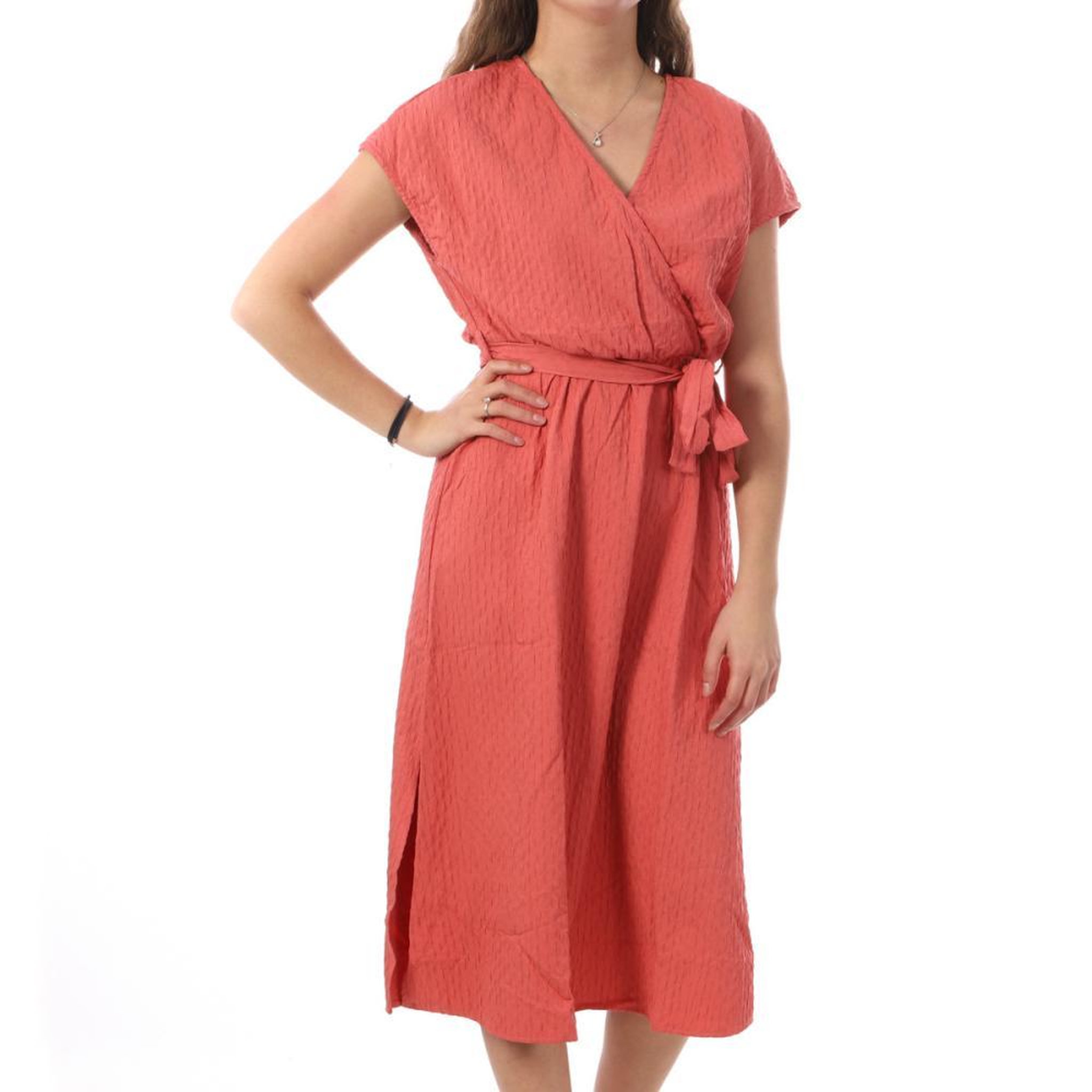 Vila Robe  Femme Vila Laka. Coloris disponibles : Rouge