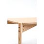 Voir la diapositive 5 : KB8 Table basse en MDF rectangulaire - L.90 x H. 48 cm - Beige