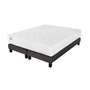 Voir la diapositive 2 : PRESTIGE Collection Ensemble matelas mousse 30cm accueil mémoire de forme 160x200 cm+ sommier 2x80x200 cm HOTEL MEMO