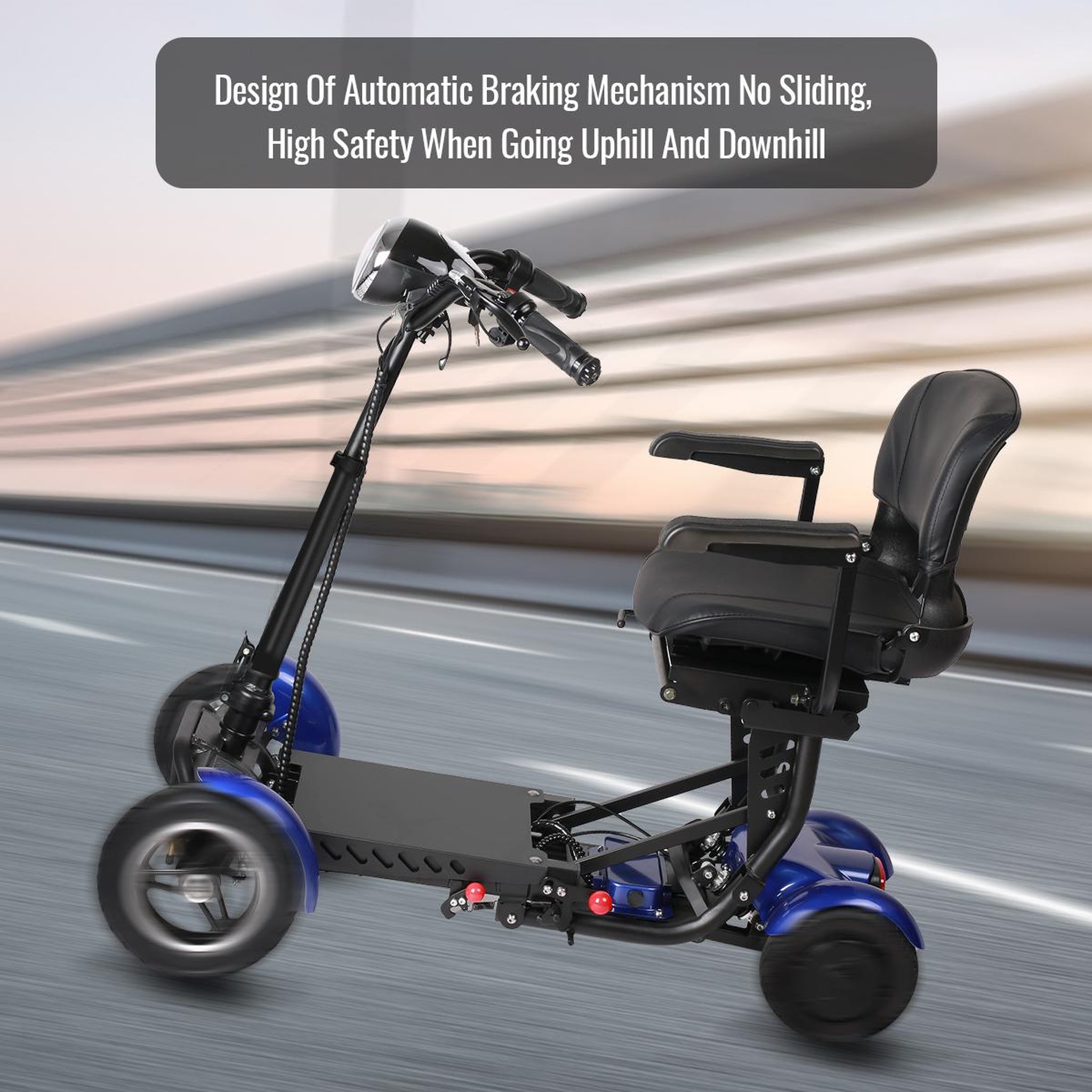 Voir la diapositive 3 : SUNNIGOO Scooter de mobilité électrique sunnigoo l3, double moteur, pliable