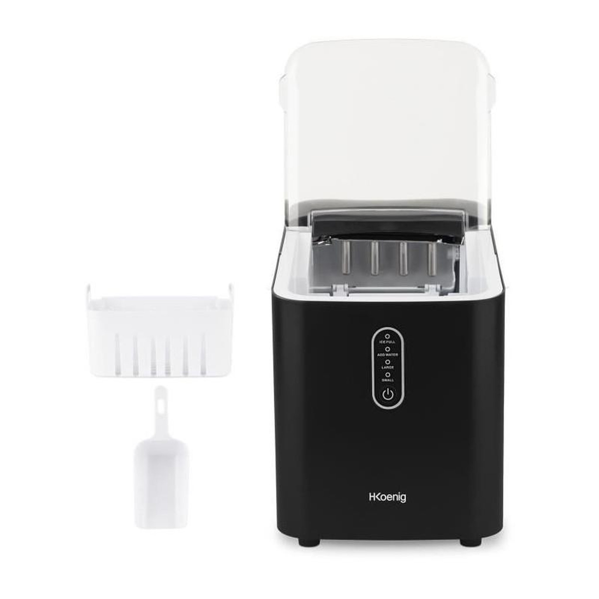 Voir la diapositive 6 : HKOENIG Machine a glaçon - HKoeNIG - KUB14 - 12 kg - 1L - 120 W - Noir