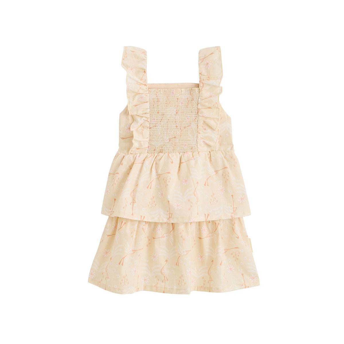 Petit Béguin Robe enfant en popeline Poésie d'été