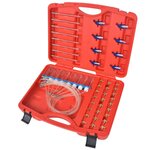 VIDAXL Kit de debitmetre diesel et adaptateur Rail commun 8 cylindres