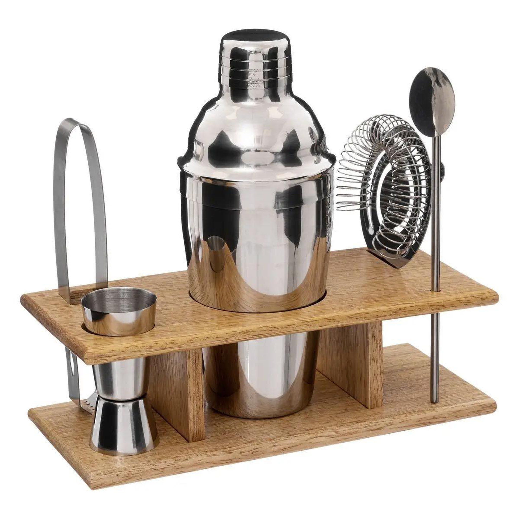 SECRET DE GOURMET Coffret cocktail 6 pièces  victor  25cm naturel