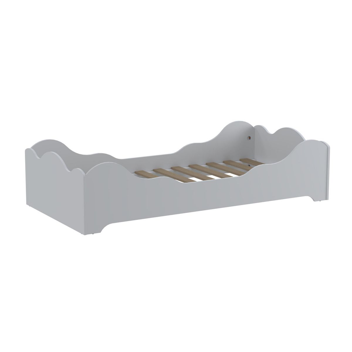 Lit enfant 90x190cm avec sommier COTON