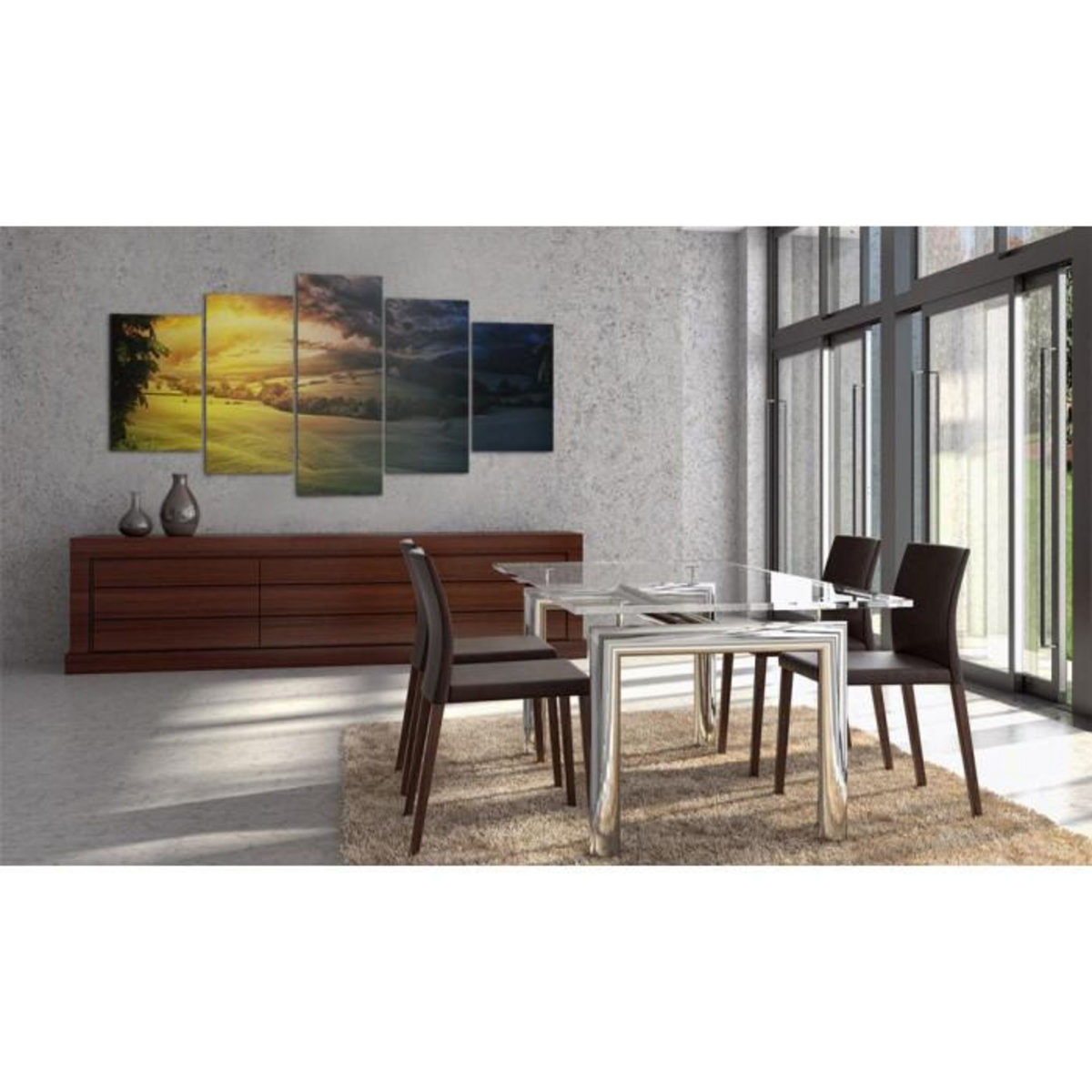 Paris Prix Tableau Imprimé  Entre le Jour & la Nuit