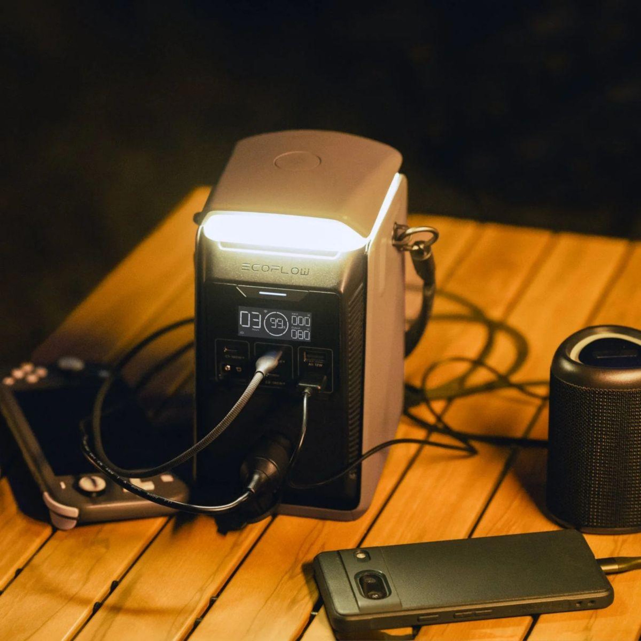 Voir la diapositive 2 : ECOFLOW Station de charge trail 300 dc portable (288wh)