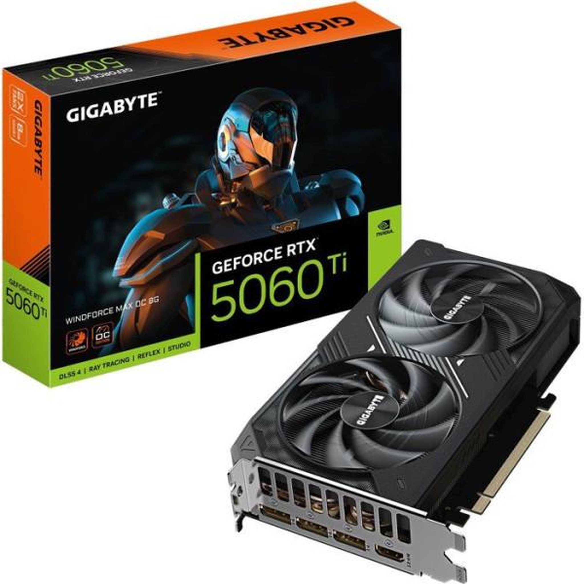 Gigabyte GIGABYTE - WF2MAX - Carte graphique - NVIDIA RTX 5060Ti OC - 8 Go
