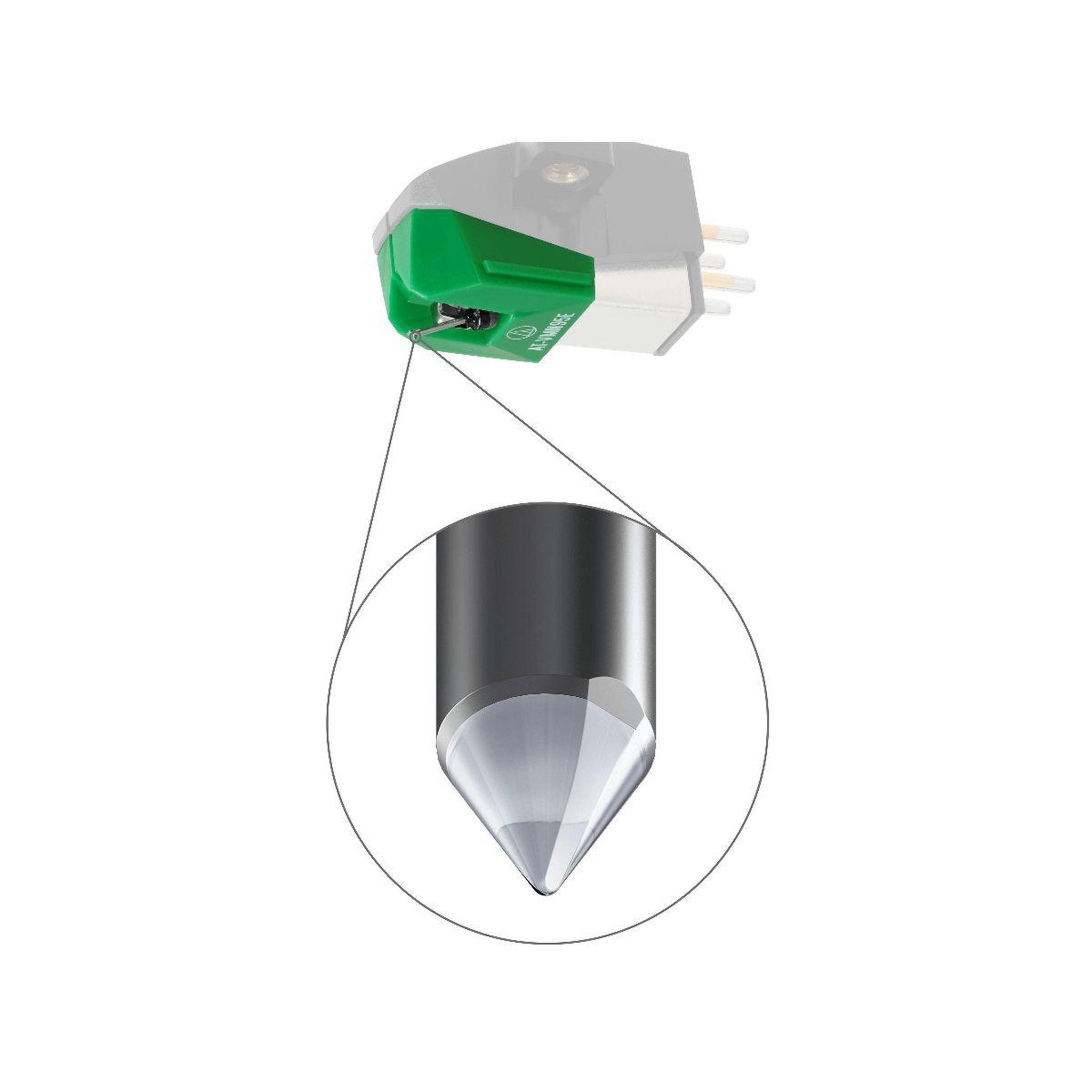 Voir la diapositive 5 : Audio-technica Diamant AT-VMN95E