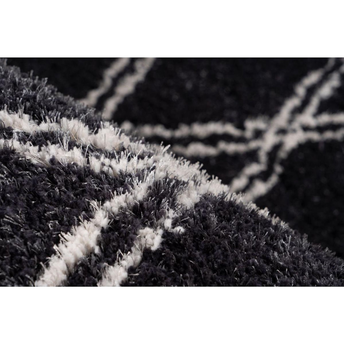Paris Prix Tapis Tissé Géométrique  Orlando  Anthracite