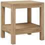 Voir la diapositive 2 : VIDAXL Table d'appoint de salle de bain 45x35x45cm bois de teck solide