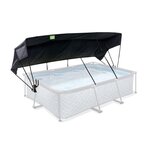 EXIT TOYS Voile d'ombrage pour piscine tubulaire rectangulaire 2,20 x 1,50 m - Exit Toys