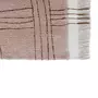 Lorena Canals Tapis laine motif Masaï - rose - 200 x 300 cm