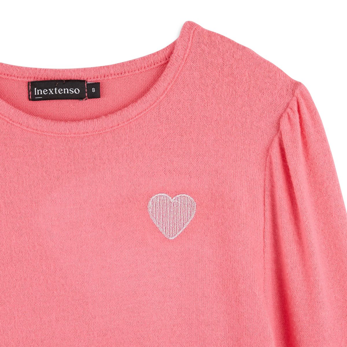 INEXTENSO Pull rose fille 