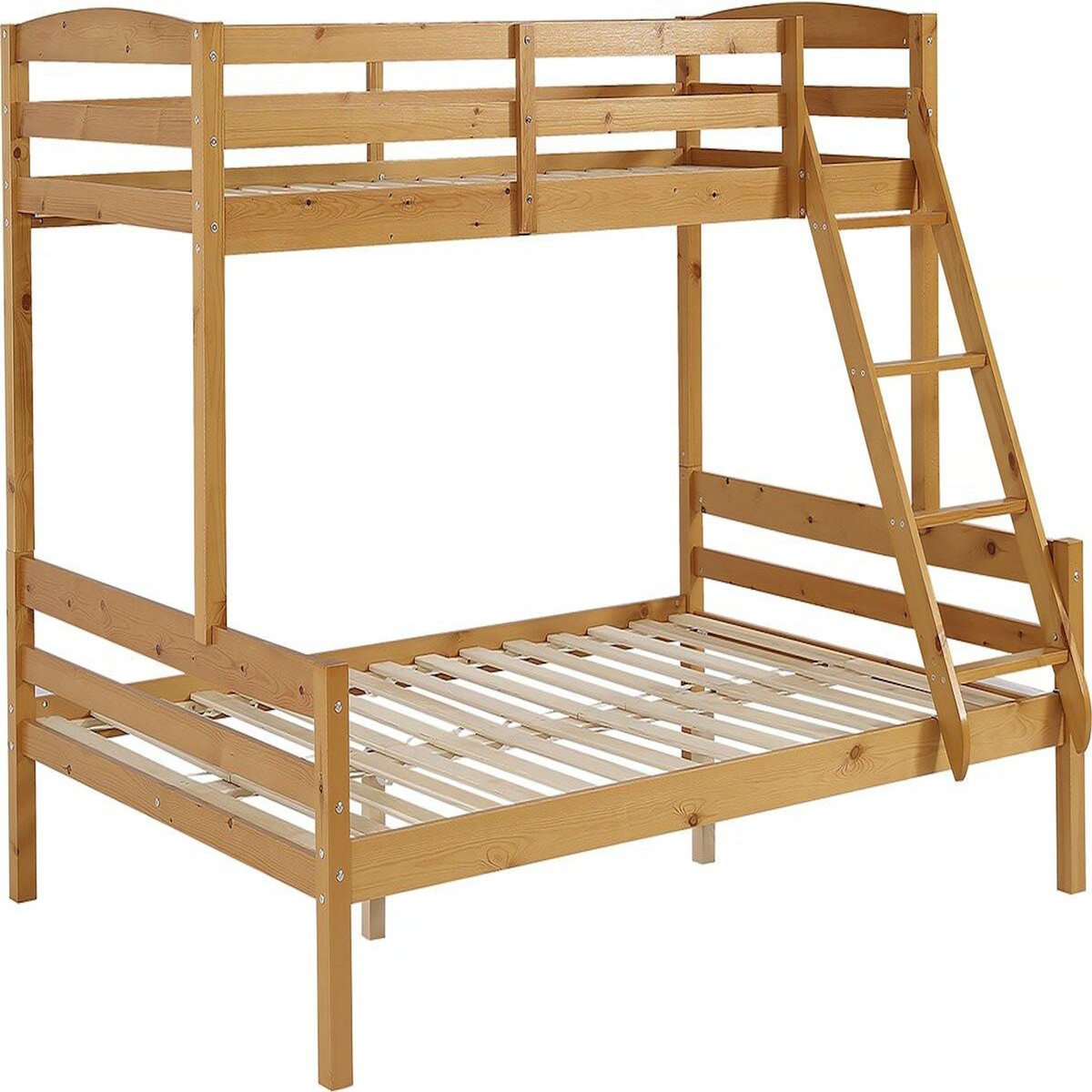 Habitat et Jardin Lit superposé en bois  Léa  - 140/90 x 190 cm - Marron