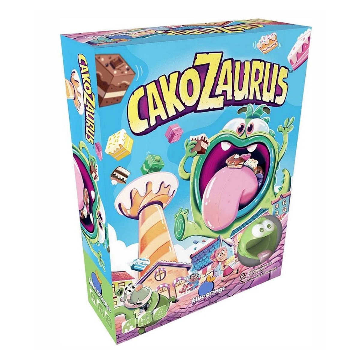 Blue orange Cakozaurus - jeu cooperatif