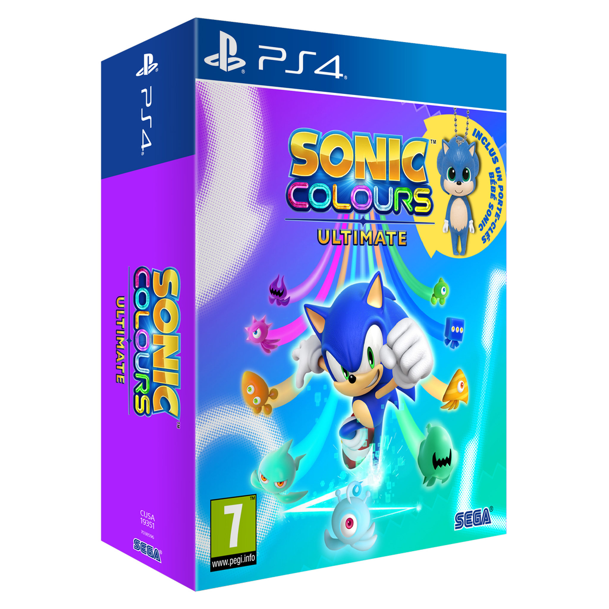 Voir la diapositive 1 : Sonic Colours Ultimate Edition Day One PS4