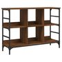 Voir la diapositive 2 : VIDAXL Buffet chêne marron 102x32x73,5 cm bois d ingénierie