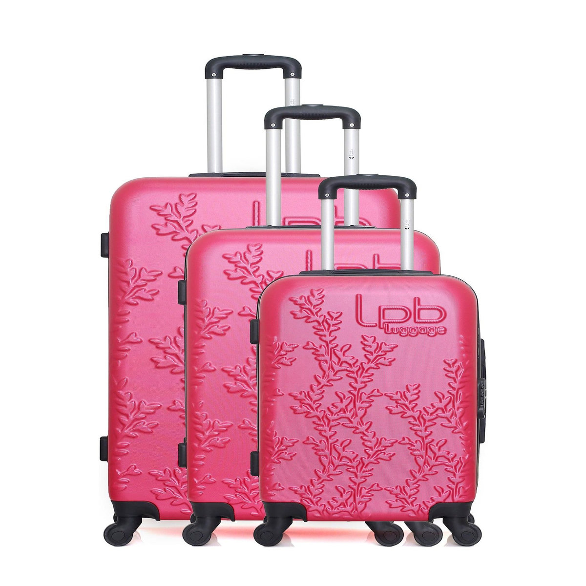 LES P'TITES BOMBES LPB LPB LUGGAGE - Set de 3 Valises NAIS 75 cm 4 Roues