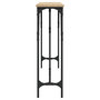 Voir la diapositive 5 : VIDAXL Table console chene sonoma 180x23x75 cm bois d'ingenierie