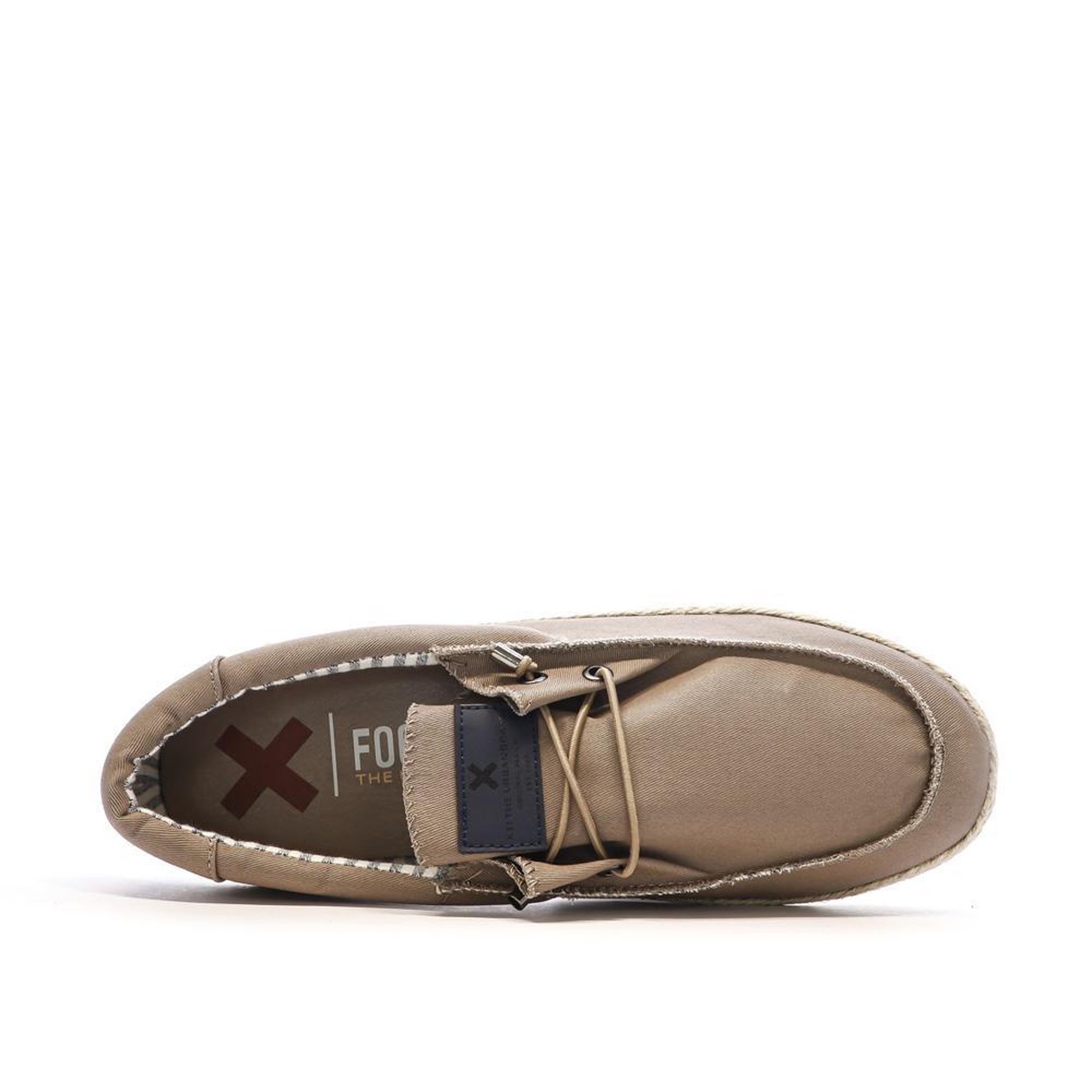 Voir la diapositive 4 : XTI Chaussures en toile Taupe Homme Xti 142841