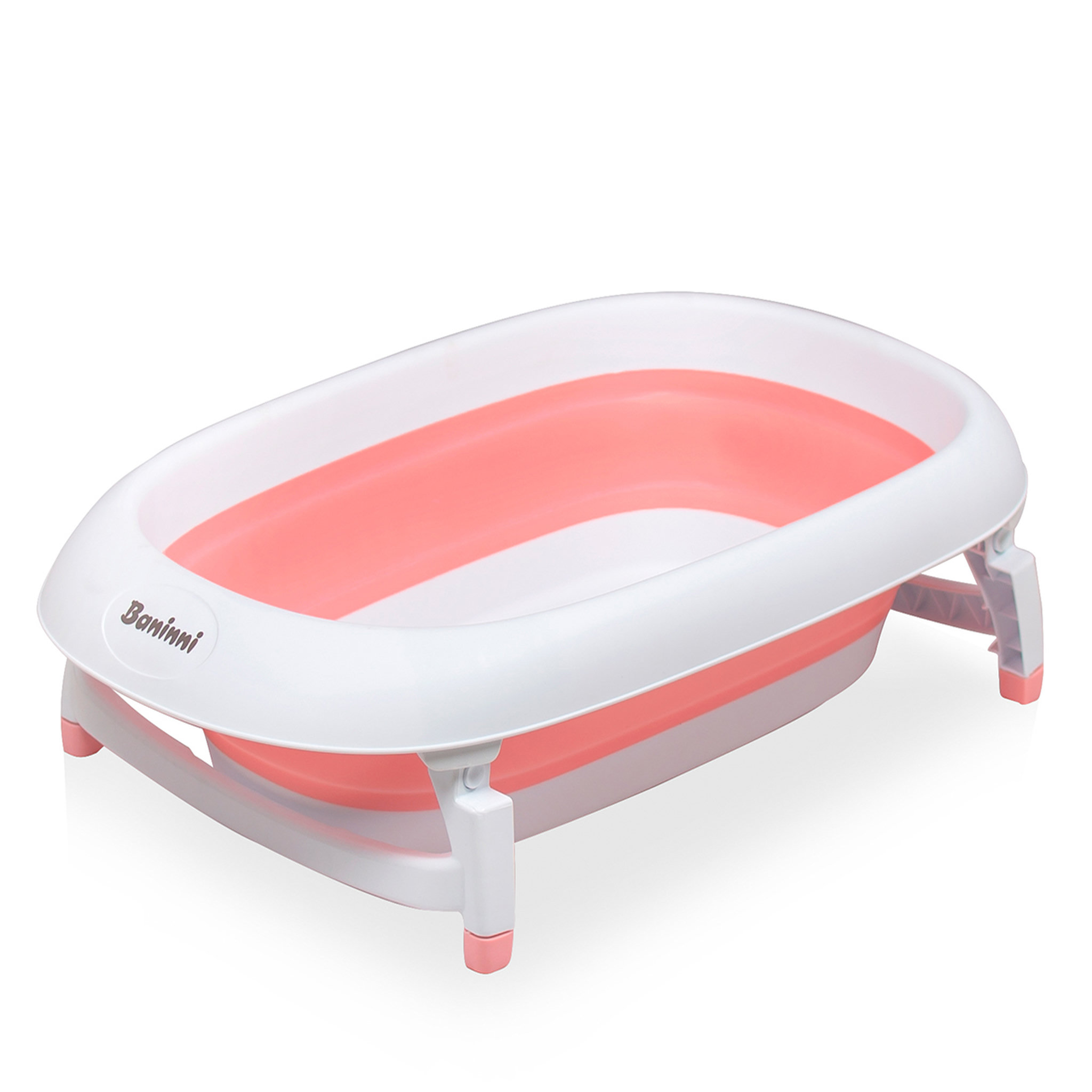 Voir la diapositive 1 : BANINNI Baignoire bébé compacte et design Tino