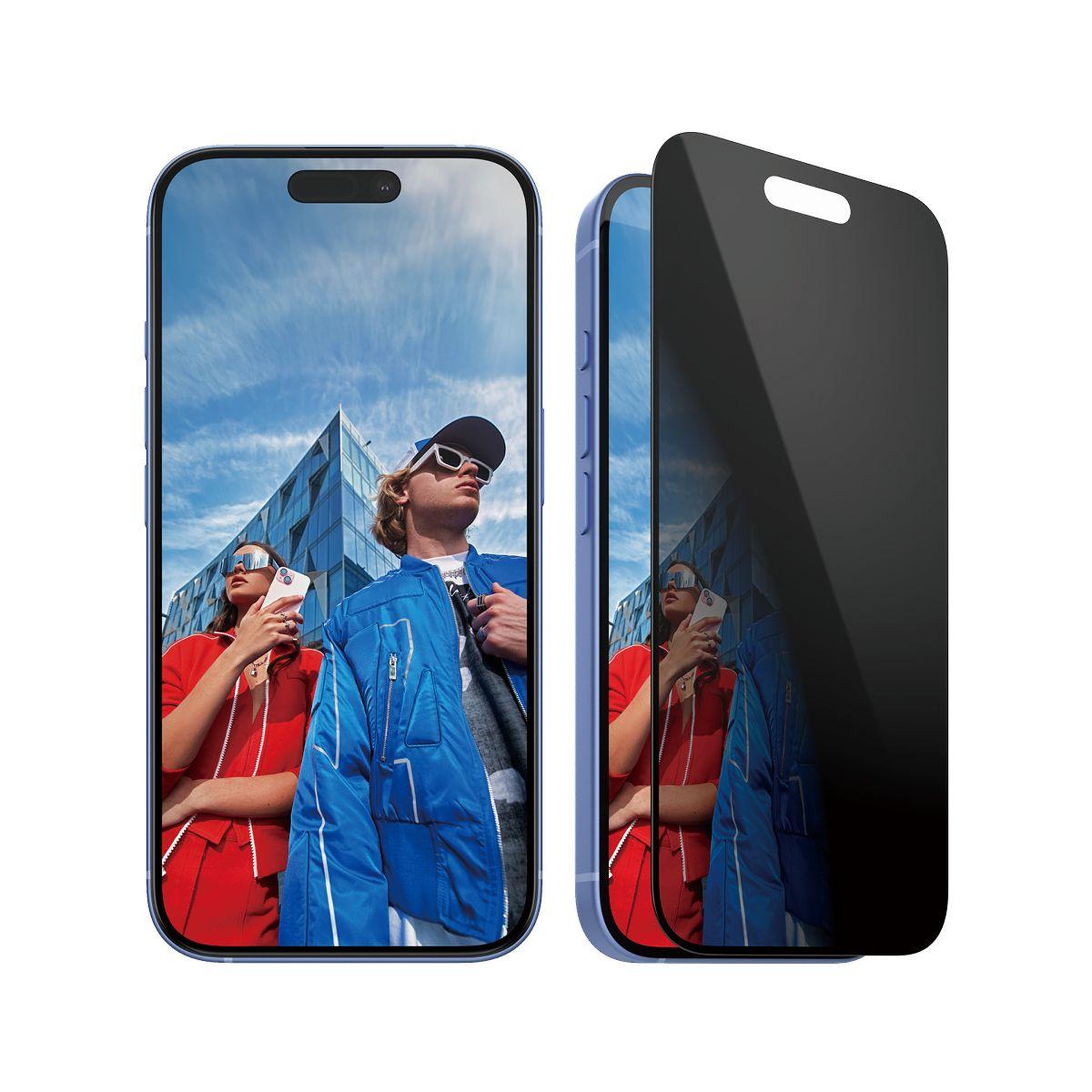 PANZERGLASS Protège écran iPhone 16 Privacy verre trempé