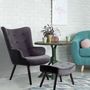 Voir la diapositive 6 : Paris Prix Fauteuil & Pouf Scandinave  Nomi  100cm Noir