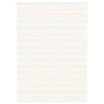 VIDAXL Store zebre beige marbre largeur du tissu 160,9 cm polyester