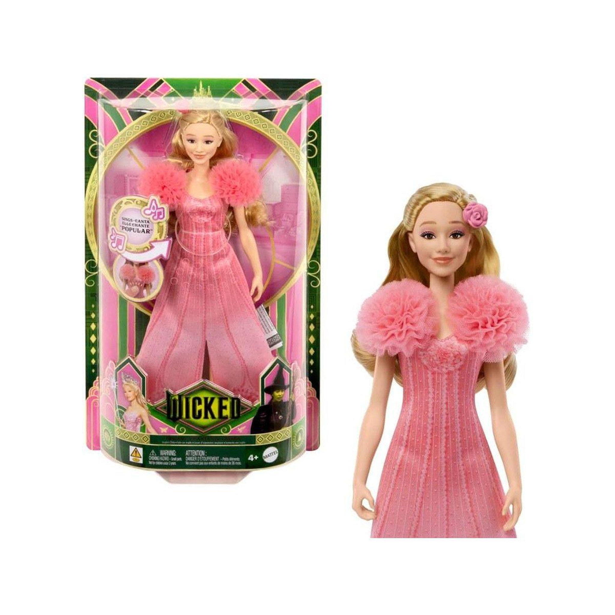 MATTEL Poupée  Wicked chantante - Glinda