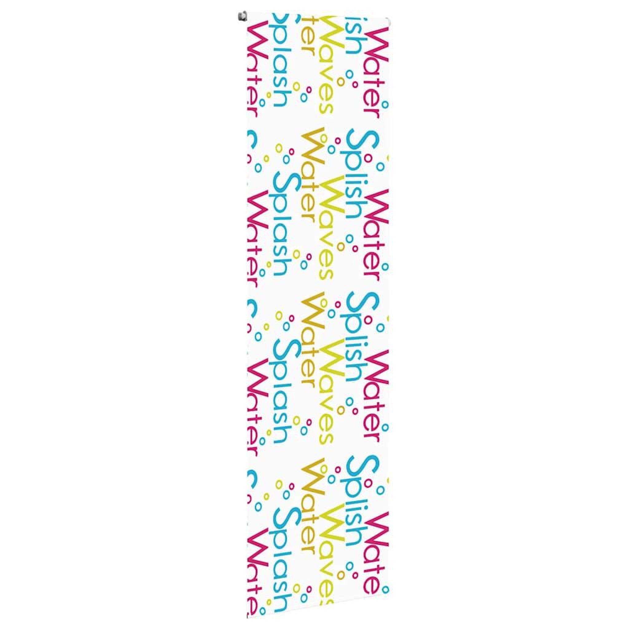 Voir la diapositive 3 : VIDAXL Store enrouleur de douche 80x240 cm largeur du tissu 76 cm